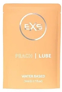 Gleitmittel Pfirsich  - EXS Peach Lubricant Gel Water Based (Sachet)  — Bild N1