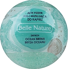 Sprudelnde Badekugel blau - Belle Nature Ocean Breeze Bath Fizzer — Bild N1