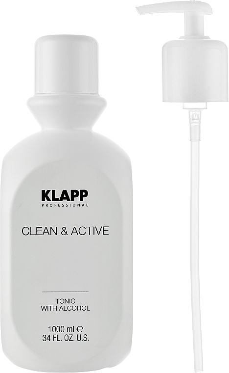 Belebendes Gesichtswasser mit Brennnessel-Extrakt - Klapp Clean & Active Tonic with Alcohol — Bild N5