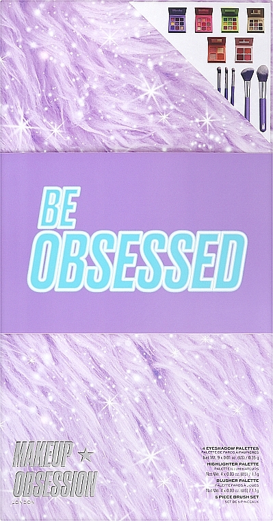 Geschenkset zum Schminken 11 St. - Makeup Obsession Be Obsessed Palette Vault — Bild N1