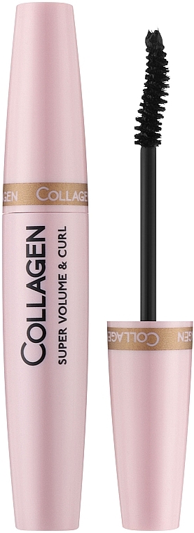 Volumengebende Wimperntusche - Dermacol Collagen Super Volume & Curl Mascara — Bild N1