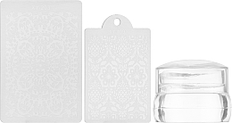 Düfte, Parfümerie und Kosmetik Silikonstempel transparent 35 mm - Vizavi Professional