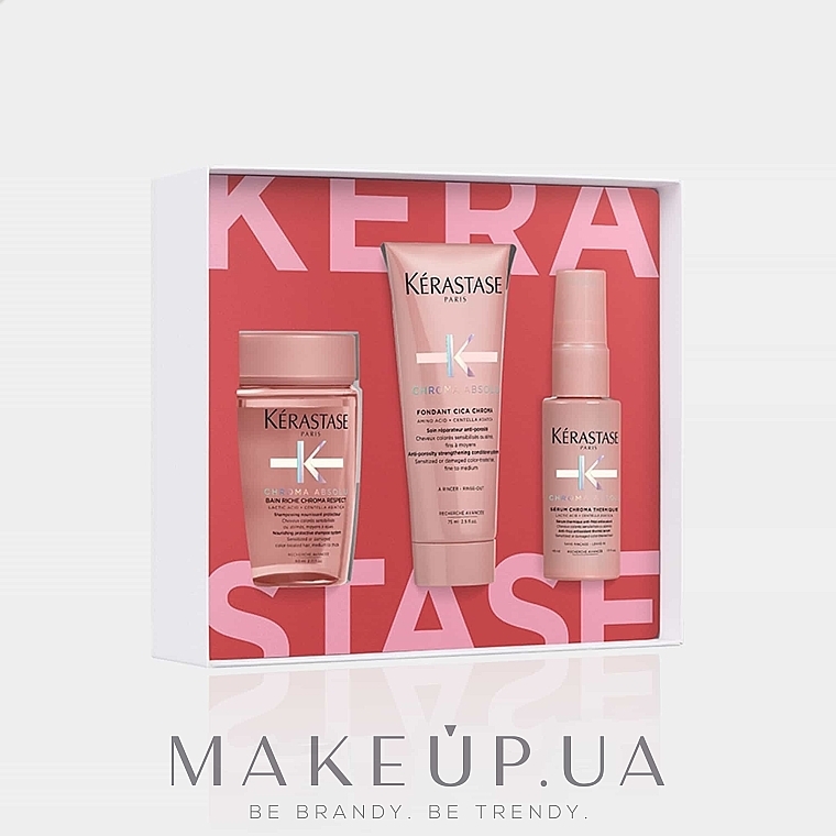 Set - Kerastase Chroma Absolu 2023 (shmp/80ml + h/fondant/75ml + h/serum/45ml) — Bild N2