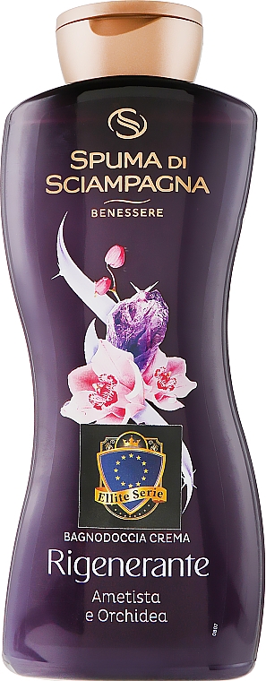 Revitalisierendes Duschcreme-Gel mit Amethyst und Orchidee - Spuma di Sciampagna — Bild N1