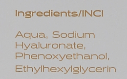 Feuchtigkeitsspendendes Gesichtsserum mit Hyaluronsäure - Nanoil Face Serum Hyaluronic Acid 2% — Bild N7