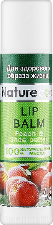 Lippenbalsam - Nature Code Peach & Shea Butter Lip Balm — Bild N1