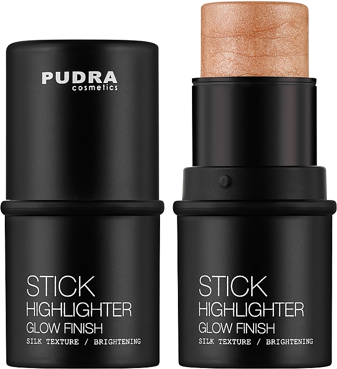 Highlighter-Stick für das Gesicht - Pudra Cosmetics Stick Highlighter Glow Finish — Bild N1