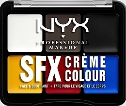 Make-up-Palette für Augen, Gesicht und Körper  - NYX Professional Makeup SFX Face & Body Paint Palette  — Bild N1