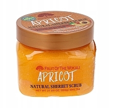 Natürliches Peeling-Sorbet Aprikose - Wokali Natural Sherbet Scrub Apricot — Bild N1