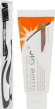 Zahnpflegeset - White Glo Curcumin & Turmeric Whitening (toothpaste/150g + toothbrush) — Bild N2