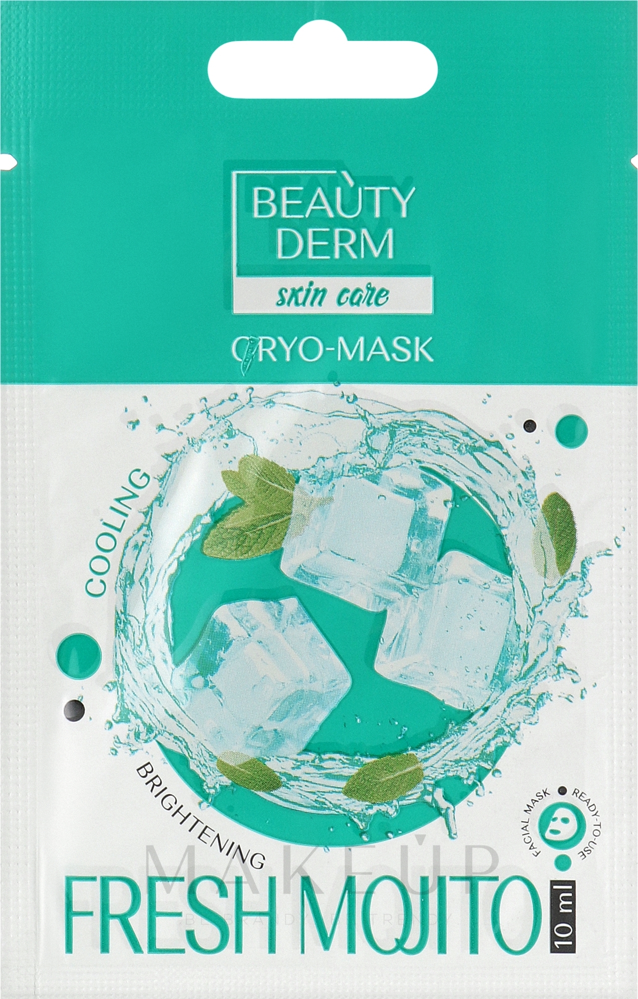 Kryo-Gesichtsmaske - Beauty Derm Fresh Mojito  — Bild 10 ml