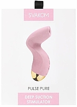 Düfte, Parfümerie und Kosmetik Vakuum-Klitoris-Stimulator rosa - Svakom Pulse Pure Pink