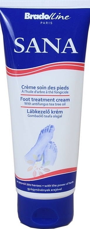 Fußcreme mit Teebaumöl - Bradoline Sana Foot Treatment Cream — Bild N2