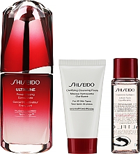 Set - Shiseido Ultimune Global Age Defence Set (conc/50ml + foam/30ml + softner/30ml) — Bild N2