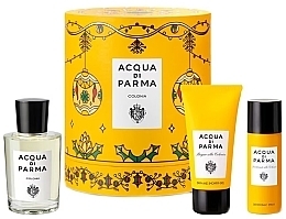 Acqua Di Parma Colonia Holiday Collection Gift Set - Duftset (Eau de Cologne 100 ml + Duschgel 75 ml + Deodorant 50 ml)  — Bild N2