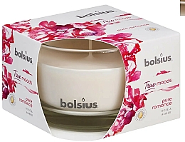 Düfte, Parfümerie und Kosmetik Duftkerze im Glas Rose und Bernstein 63x90 mm - Bolsius True Moods Pure Romance Candle