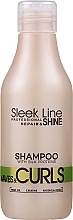 Düfte, Parfümerie und Kosmetik Shampoo für welliges Haar - Stapiz Sleek Line Waves & Curles Shampoo