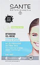 Düfte, Parfümerie und Kosmetik Gel-Maske für das Gesicht mit Bio-Avocadoöl und Aloe Vera - Sante Afterwork Gel-Maske
