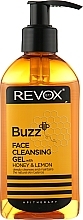 Düfte, Parfümerie und Kosmetik Gesichtsreinigungsgel mit Honig und Zitrone - Revox Buzz Face Cleansing Gel