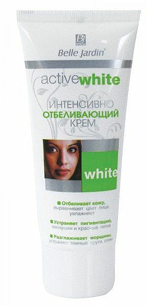 Intensiv aufhellende Gesichtscreme gegen Sommersprossen und Rötungen - Belle Jardin Active white-cream