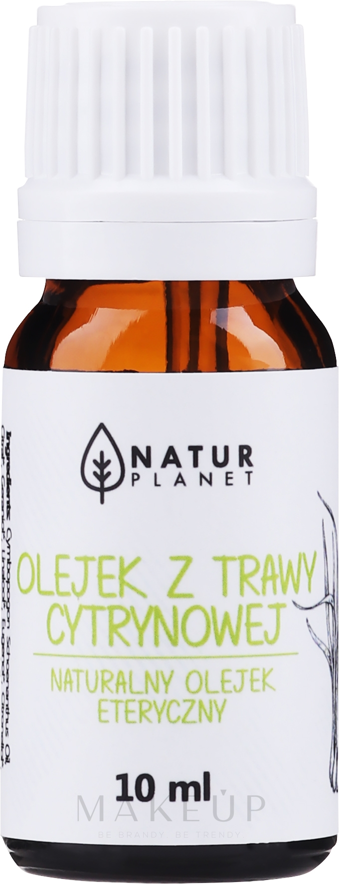 Natürliches ätherisches Zitronengrasöl - Natur Planet Essential Lemongrass Oil — Bild 10 ml