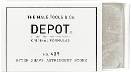 Düfte, Parfümerie und Kosmetik Adstringierender Stein nach der Rasur - Depot Shave Specifics 409 After Shave Astringent Stone