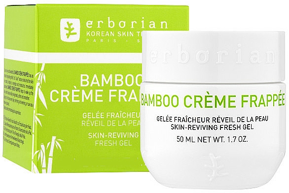 Feuchtigkeitsspendende Gesichtspflege mit Bambusextrakt - Erborian Bamboo Creme Frappee Fresh Hydrating Face Gel — Bild N1