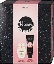 Düfte, Parfümerie und Kosmetik Elode Woman - Duftset (Eau de Parfum 100ml + Körpermilch 100ml)