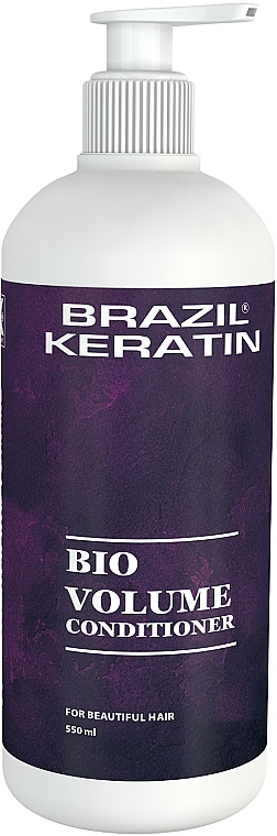 Haarspülung mit Keratin für mehr Volumen - Brazil Keratin Bio Volume Conditioner — Bild N3