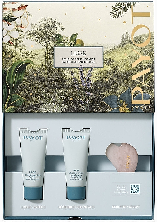 Set - Payot Lisse Smoothing Cares Ritual (cr/2x30ml + massager/1pc) — Bild N1
