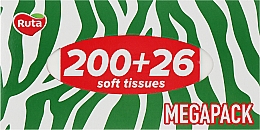 Düfte, Parfümerie und Kosmetik Kosmetische Tücher grün-weiß 226 St. - Ruta Megapack