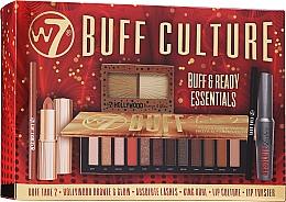 Düfte, Parfümerie und Kosmetik W7 Buff Culture Gift Set - Make-up Set 6 St.