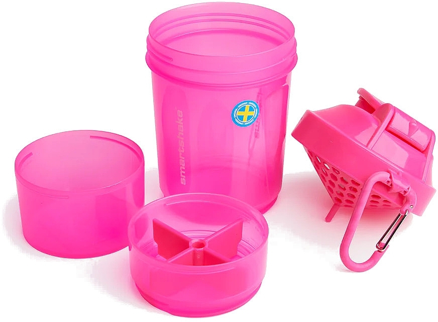 Shaker 600 ml - SmartShake Original2Go Pink — Bild N2