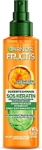 Spray für dünnes und geschädigtes Haar mit Amla-Öl-Extrakt und Keratin - Garnier Fructis SOS Spray Serum — Bild N1