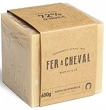Düfte, Parfümerie und Kosmetik Natürliche Pflanzenseife - Fer A Cheval Vegetal Marseille Soap Cube