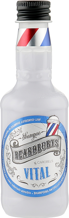 Anti-Schuppen-Shampoo für empfindliche Kopfhaut mit Peeling-Effekt - Beardburys Vital Shampoo — Bild N1