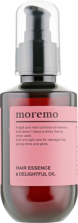 Ölessenz für das Haar - Moremo Hair Essence Delightful Oil — Bild N2