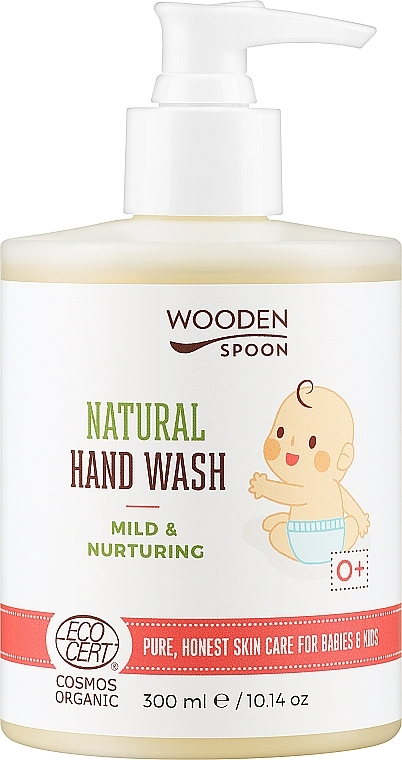 Milde flüssige Handseife für Babys - Wooden Spoon Natural Hand Wash — Bild N1