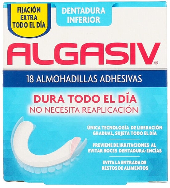 Klebepads für Zahnprothesen - Algasiv Denture Adhesive Seals — Bild N1