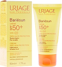 Düfte, Parfümerie und Kosmetik Sonnenschutzcreme für empfindliche Haut SPF 50+ - Uriage Suncare product