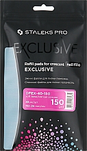 Düfte, Parfümerie und Kosmetik Ersatzfeilenblätter DFEX-40-150 Halbmond - Staleks Pro Exclusive (30 St.)