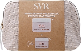 Set in einer Kosmetiktasche - SVR (Kosmetiktasche 1 St. + Gesichtscreme 50ml + Gesichtsbalsam 13ml)  — Bild N1