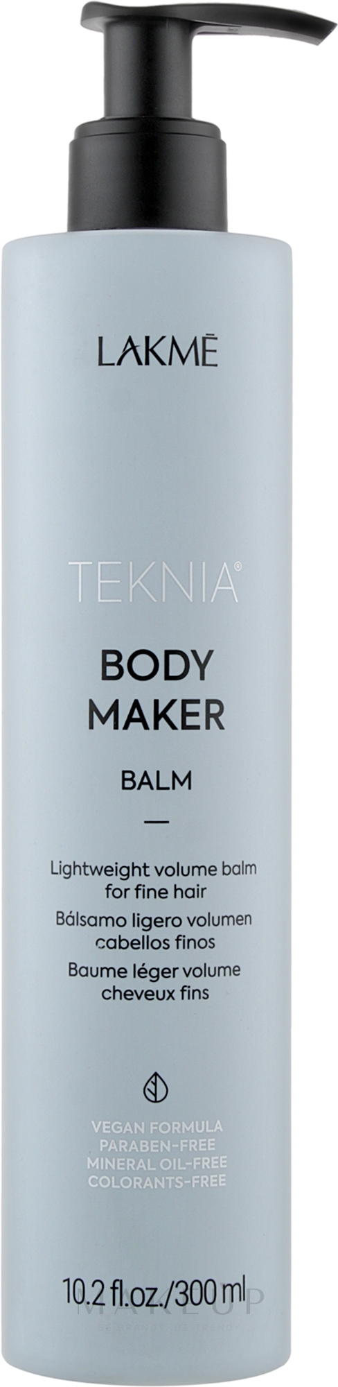 Balsam für Haarvolumen - Lakme Teknia Body Maker Balm — Bild 300 ml