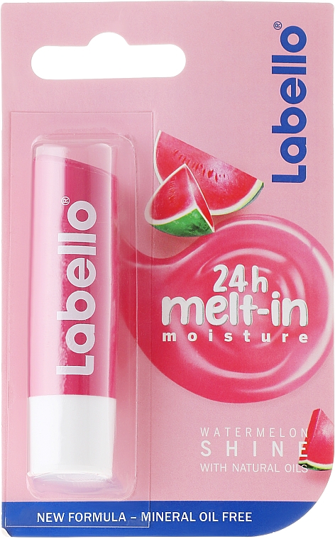 Lippenbalsam mit Wassermelonenduft - Labello Watermelon Shine Lip Balm — Bild N1
