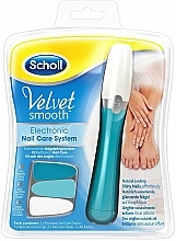 Düfte, Parfümerie und Kosmetik Elektronisches Nagelpflegesystem für natürlich aussehende und glänzende Nägel - Scholl Velvet Smooth Nail Care System