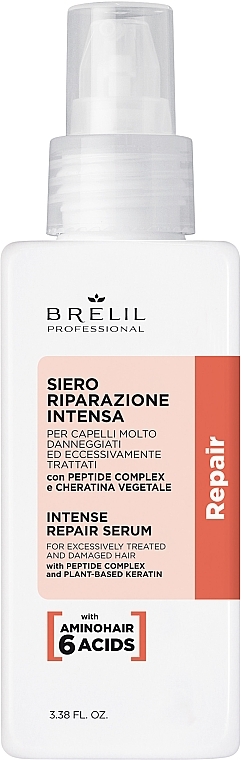 Revitalisierendes Haarserum - Brelil Repair Treatment Intense Repair Serum  — Bild N1