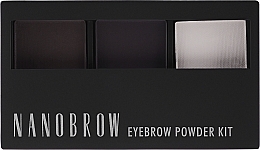Augenbrauen-Palette - Nanobrow Eyebrow Powder Kit — Bild N2