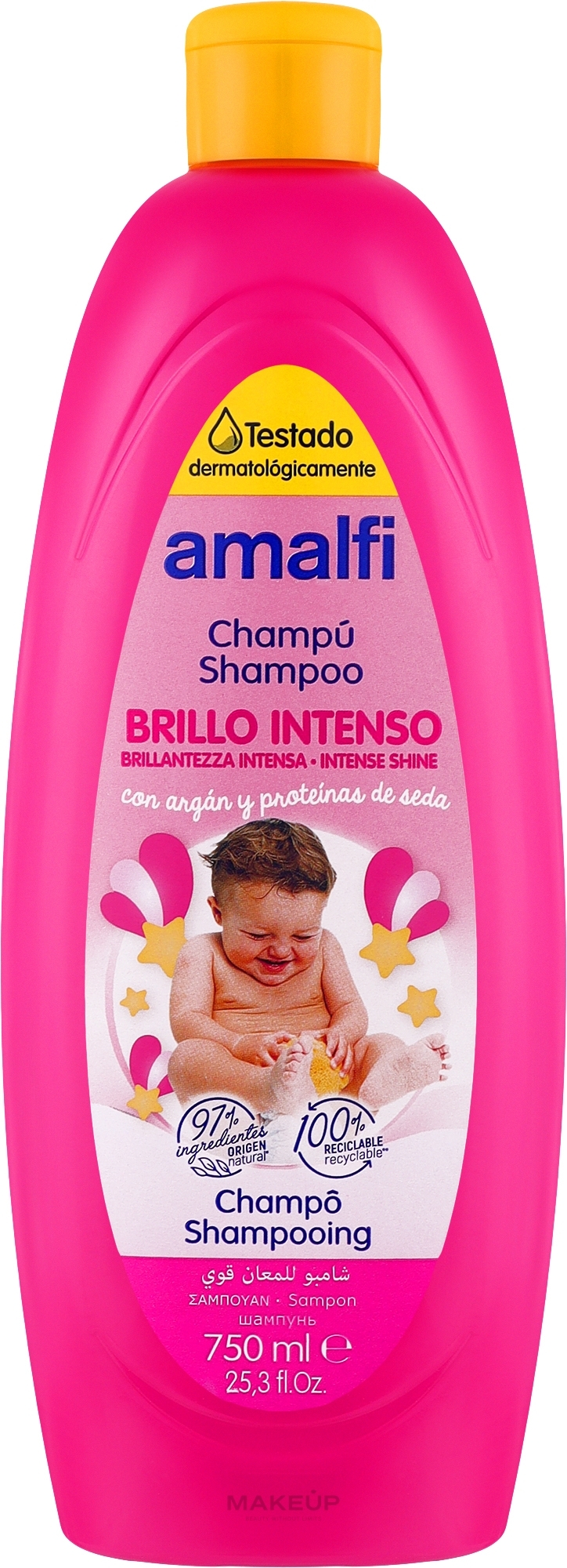 Kindershampoo intensiver Glanz - Amalfi Kids Shampoo — Bild 750 ml