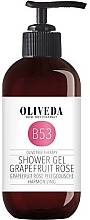 Düfte, Parfümerie und Kosmetik Duschgel Grapefruit und Rosenblätter - Oliveda B53 Shower Gel Grapefruit Rose