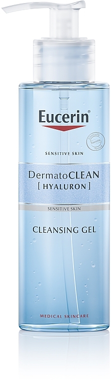Erfrischendes Gesichtsreinigungsgel für normale bis Mischhaut - Eucerin DermatoClean Refreshing Cleansing Gel — Foto N1